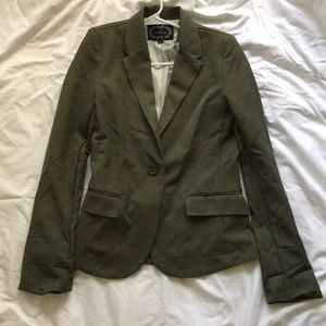Women’s olive green blazer